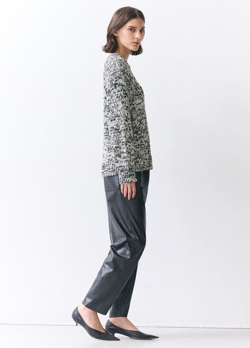 質感花紗針織衫